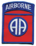 US Army 82nd Airborne Shoulder Patch